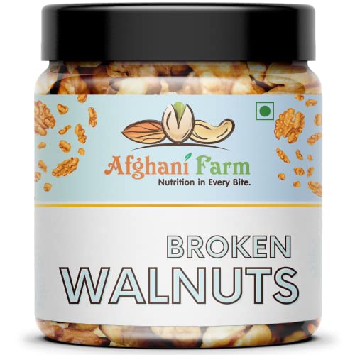 Afghani Farm Dried Walnut Kernels – Broken Perfect for snacking Akhrot Giri Dry Fruit Pack (1)