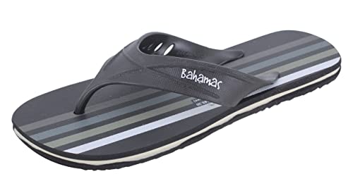 BAHAMAS Men’s Bkbk Flip-Flops – 6 UK/India (39.33 Eu)(Bh0073G) Black Color