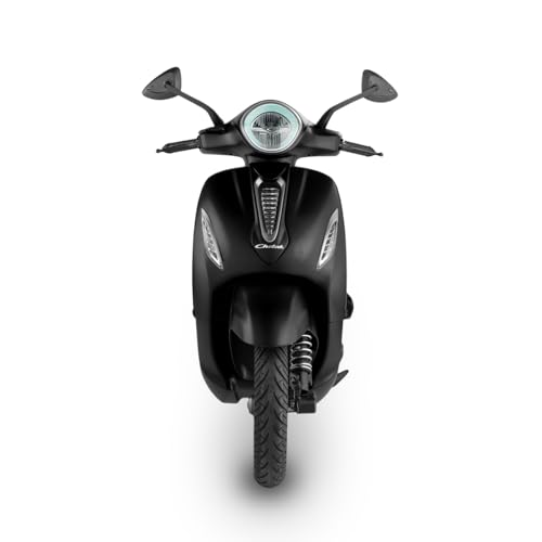 Chetak Premium Electric Scooter by Bajaj Auto – with onboard Charger (Brooklyn Black)