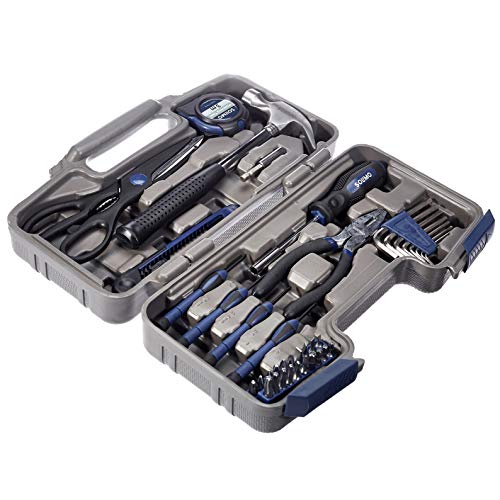 Catron 46 In 1 Pcs Tool Kit & Hand Tool Kit Wrench Set Multi Purpose Combination Tool Case Precision Socket Set,Screwdriver and Socket Set,Bike, Car Tool