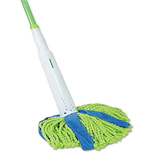 Suzec Multifunctional Adjustable Microfiber Cone Mop Floor Cleaning Mop Cloth Home Kitchen Dust Mop Cloth Household Floor Housekeeper Mop Accessories