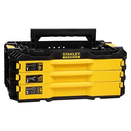 STANLEY FMMT98107-1 FATMAX 3 Drawer Tool Set, 126 Piece