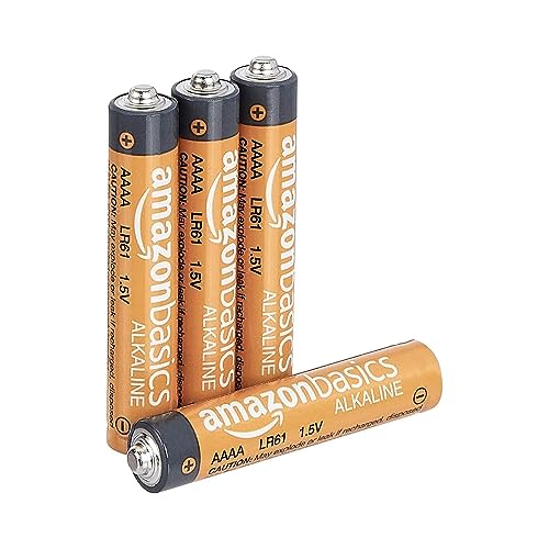 Amazon Basics Amazonbasics Aaaa Everyday Alkaline Batteries (4-Pack) – Appearance May Vary