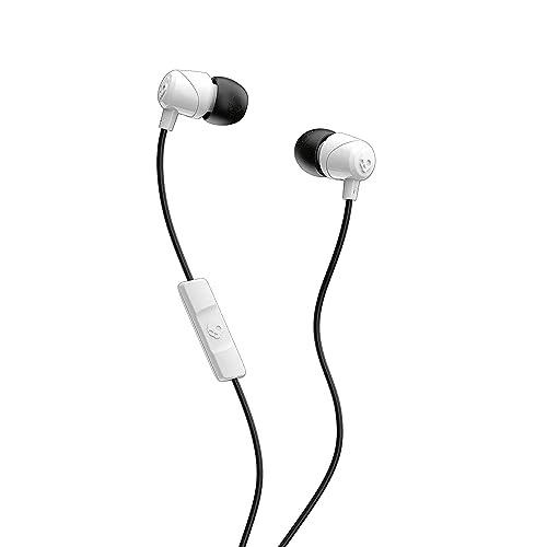Skullcandy Jib Wired In-Earphone with Mic (White/Black)
