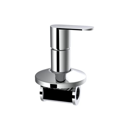 Sulfar Carnival Collection Concealed Body Stop Cock/Tap WITH OPERATING HANDLE, SLEEVE & ADJUSTABLE WALL FLANGE