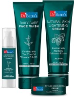 Dr Batra’s Age Defying Skin Firming Serum – 50 G, Face Wash Daily Care – 100 gm, Natural Skin Lightening Cream – 100 gm and Intense Moisturizing Cream -100 G (Pack of 4)(4 Items in the set)