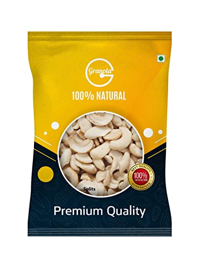 Granola Dried Cashews Broken 1kg |Cashews Split | Cashew Tukra |Broken 4-Piece Cashew Nuts Spit Cashews