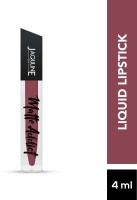 Jaquline USA Matte Addict Matte Liquid Lipstick Pretty Petunia 09 | Transfer Proof(Brown, 4 ml)