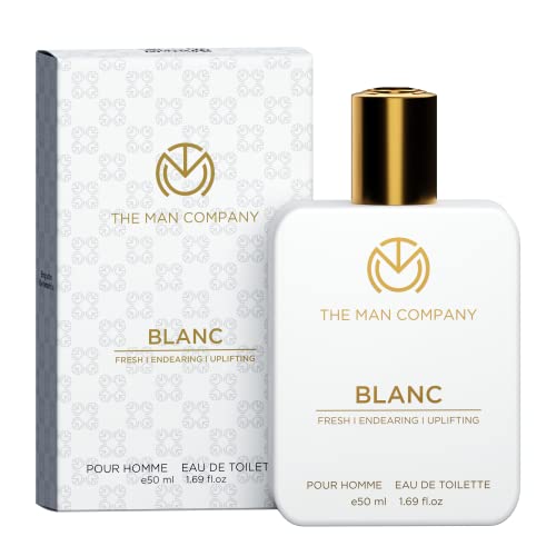 The Man Company Blanc EDT Perfume for Men – 50ml | Premium Long-Lasting Fragrance Spray | Gift for Men, Gift for Him