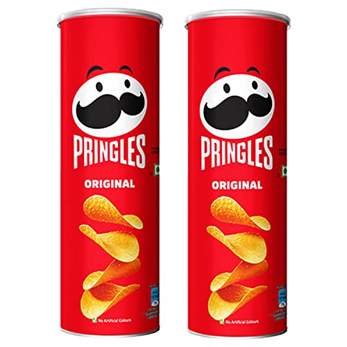 Kellogg’s Pringles Original 107 g (Pack of 2)