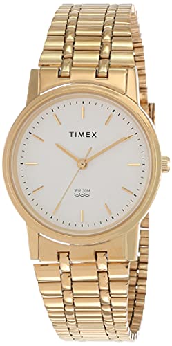 TIMEX Classics Analog White Dial Men’s Watch-A303