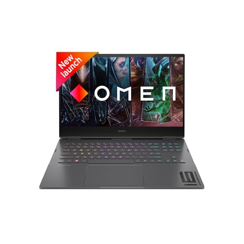 HP OMEN Gaming Laptop, AMD Ryzen 7 6800H, 8GB RTX 3070 Ti GPU, 16.1-inch (40.9 cm), QHD, IPS, 300 nits, 165Hz, 3 ms Response time, 16GB DDR5, 1TB SSD, RGB Backlit KB (MSO, Silver, 2.37 kg), n0123AX