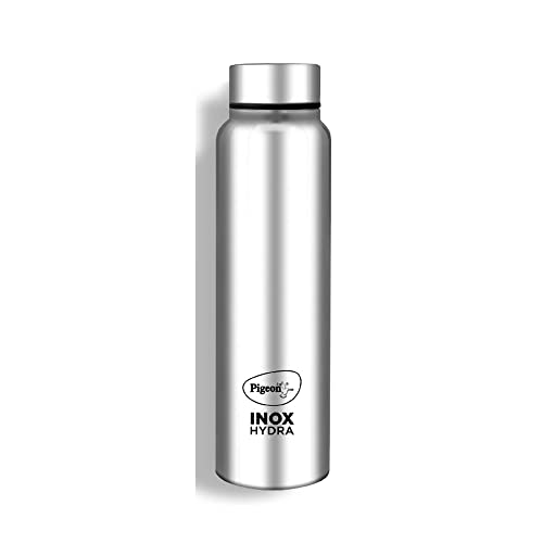 Pigeon by Stovekraft INOX Hydra Plus Stainless Steel Drinking Water Bottle 700 ml – Silver (1 Year Warranty)