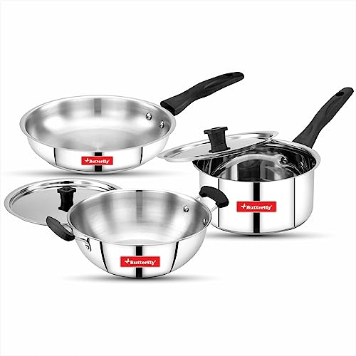 Butterfly Classic SS Cookware Set – 5 Pcs