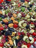 MEEWA 500g Mixed Nuts Healthy Trial Mix | 10 in 1 Mixed Nuts Dryfruits Assorted Seeds & Nuts(500 g)