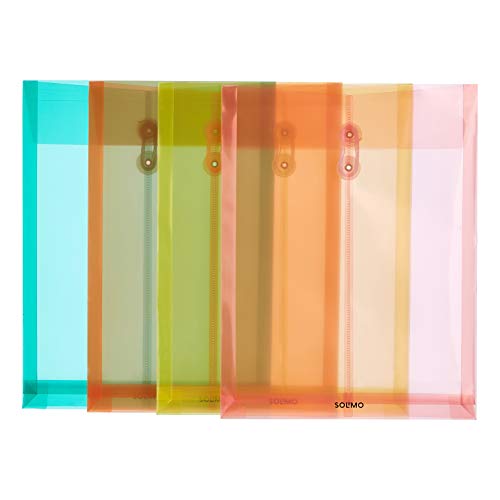 Amazon Brand – Solimo Envelope – Pack of 4 (Assorted Color)