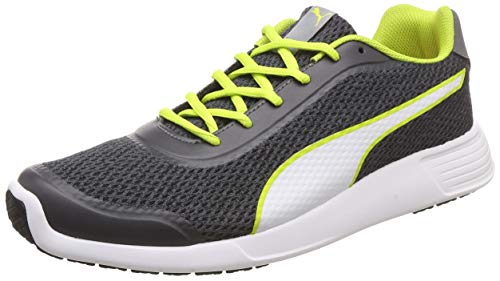 Puma mens FST Runner v2 Puma Black-Limepunch-Puma White Running Shoe – 8 UK (36839002)