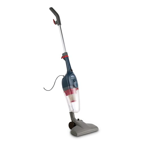 KENT Storm Vacuum Cleaner| Powerful 600W| Cyclone5 Technology| HEPA Filter| Bagless Design| Detachable & Easy to Pack| Ideal Cleaning for Floor, Curtains, Carpet & Sofa| 5 Accessories| Grey & Red