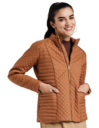 Amazon Brand – Eden & Ivy Women’s Jacket (SYMAW20JK011_Tan_Small S)