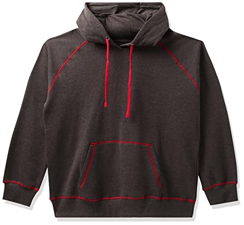 Amazon Brand – Eden & Ivy Women’s Cottonblend Hooded Neck Sweatshirts (EI AW20 SWB02_Anthra Melange_Large_Anthra Melange_L)