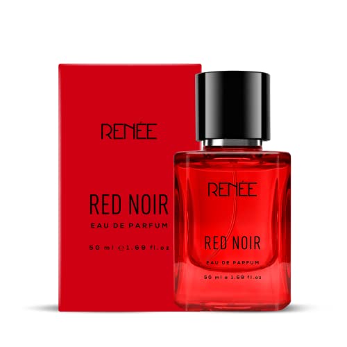 RENEE Red Noir Eau De Parfum 50ml, Bold Long Lasting Premium Luxury Fragrance with Fruity, Floral & Spicy Notes, Gift For All Occasions
