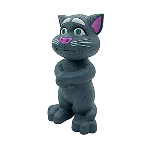 GRAPHENE Intelligent Mimicking Talking Tom Toys Story Telling Touch Recording Rhymes and Songs Musical Cat Toy for Kids Repeats What You Say Best Gift for Kids