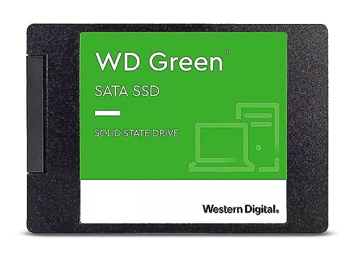 Western Digital WD Green SATA 240GB, Up to 545MB/s, 2.5 Inch/7 mm, 3Y Warranty, Internal Solid State Drive (SSD) (WDS240G3G0A)