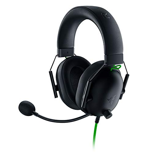 Razer BlackShark V2 X Wired Gaming On Ear Headset – Black|7.1 Surround Sound-50mm Drivers-Memory Foam Cushion-for PC,PS4,PS5,Switch,Xbox One,Xbox Series X|S,Mobile-3.5mm Audio Jack-RZ04-03240100-R3M1