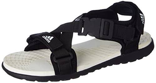 Adidas womens VICTOREE W CBLACK/FTWWHT Sport Sandal – 7 UK (GB2990)