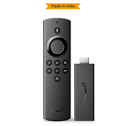 Certified Refurbished Fire TV Stick Lite with Alexa Voice Remote Lite | Stream HD Quality Video | No power and volume buttons