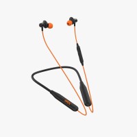 HRX X-Wave 350R with 40 Hours Battery Fast Charging Bluetooth Headset(Orange, In the Ear)