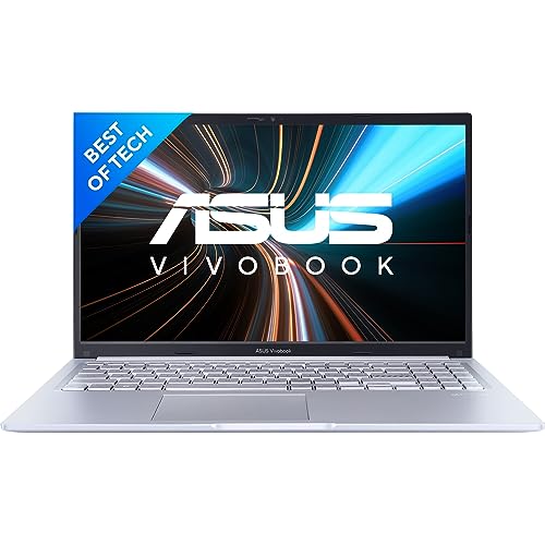 ASUS Vivobook 15, Intel Core i5-12500H 12th Gen, 15.6″ (39.62 cm) FHD, Thin and Light Laptop (16GB/512GB/Win11/Office 2021/Silver/1.7 kg), X1502ZA-EJ542WS