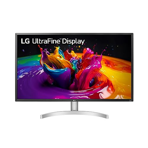 LG 68.58 Cm (27 Inch) (68.58 Cm) 4K-UHD (3840 x 2160) Pixels HDR 10 Monitor (Design & Video Editing) with IPS Panel, HDMI x 2, Display Port, AMD Freesync  – 27UL500, White