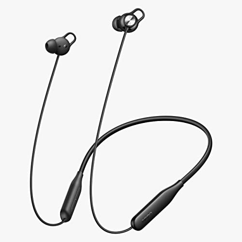 OPPO Enco M32 Bluetooth Wireless in Ear Earbuds with Mic,10 Mins Charge – 20Hrs Music Fast Charge, 28Hrs Battery Life,10mm Driver, IP55 Dust & Water Resistant (Black)