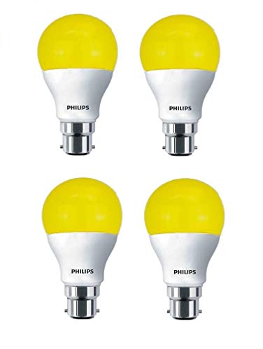 Philips 5 watt Led DecoBright Bulb -Yellow Pack of 4