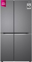 LG 655 L Frost Free Side by Side Refrigerator(Dazzle Steel, GL-B257HDSY)
