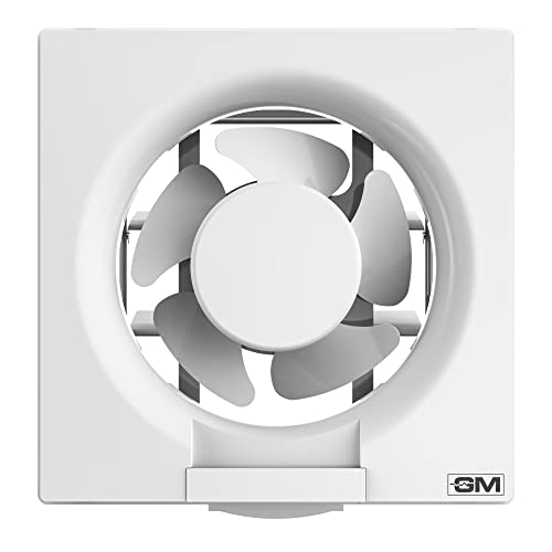 GM Eco Air NR 200 mm Ventilation Fan Brown (White)