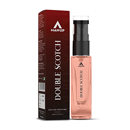 Man-Up Double Scotch Perfume For Men | Eau De Perfume | Premium Long Lasting Fresh, Refreshing & Energising Fragrance Perfume | Celebrating Every Special Occasion – 8ml