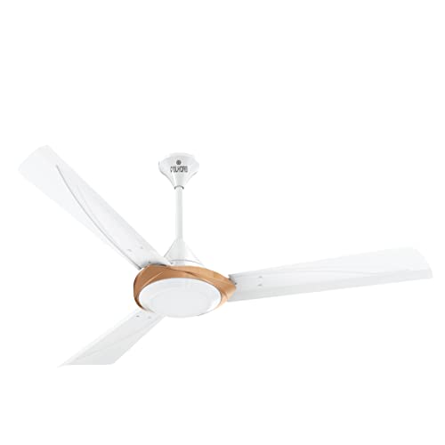 Polycab Superb 1200 mm High Speed Anti Rust Ceiling Fan (White Bronze Gold)