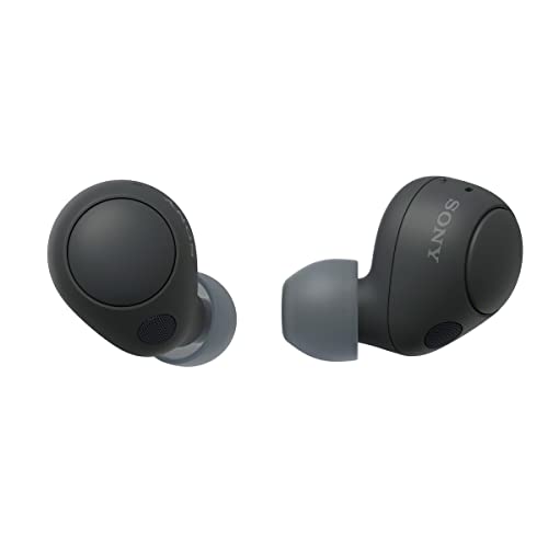 Sony WF-C700N Bluetooth Truly Wireless Lightest Active Noise Cancellation in Ear Earbuds, Multipoint Connection, 10 mins Super Quick Charge, 20hrs Batt, IPX4 Ratings, Fast Pair, App Support-Black