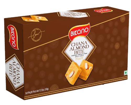 Bikano Chana Almond Bite 350gram Sweets Mithai