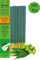 Gaumayam Neem agarbatti Prahaar having 240 mosquito repellent sticks, natural neem citronella fragrance, low smoke – super saver pack Natural neem and citronella(240, Set of 1)