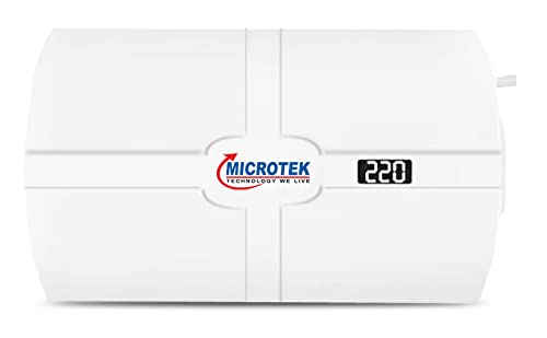 Microtek Smart EM Series for Up to 1.5 Ton AC Voltage Stabilizer with Digital Display, 160V-285V (EM 4160+)