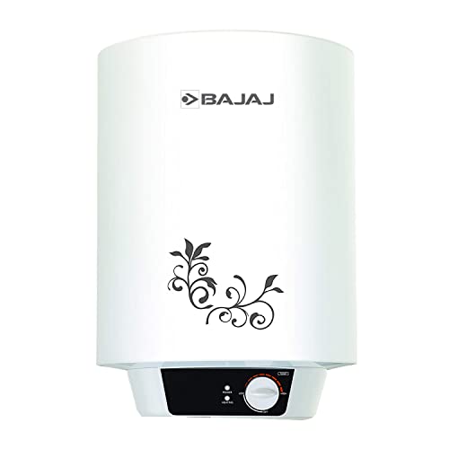 Bajaj New Shakti Neo 25L Vertical Storage Water Heater| Star Rated Geyser| Water Heating with Titanium Armour & Swirl Flow Technology| Glasslined Tank| Wall Mounting| 1-Yr Warranty by Bajaj| White