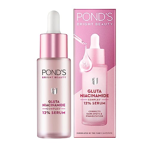 Pond’s Bright Beauty Anti-Pigmentation Serum for Flawless Radiance with 12% Gluta-Niacinamide Complex