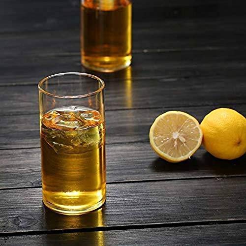 Afast Multipurpose Food Grade Designer Transparent Water Glass, Set of 12, Capacity 300 ML, Clear, for Home, Kitchen, Office, Bar, Serving Water, Milk, Cold Drinks & Other Bavrage