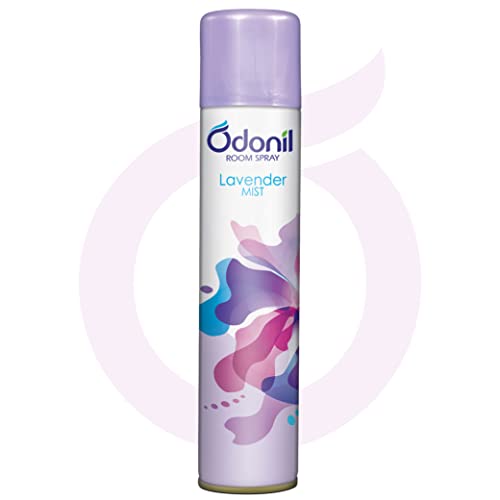 Odonil Room Air Freshener Spray, Lavender Mist – 550ml | Nature inspired fragrance for Home & Office