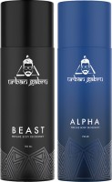 urbangabru Alpha & Beast Long-Lasting 150ml x 2 Combo Deodorant Spray  –  For Men(300 ml, Pack of 2)
