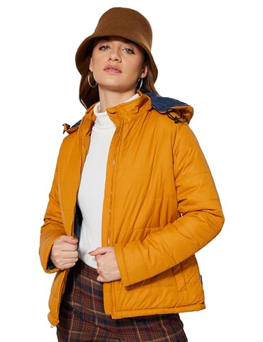Amazon Brand – Symbol Women’s Quilted Jacket Quilted Jacket Green Mustard Khaki M