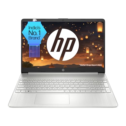 HP Laptop 15s, 12th Gen Intel Core i3-1215U, 15.6-inch (39.6 cm), FHD, 8GB DDR4, 1TB SSD, Intel UHD Graphics, Thin & Light, Dual Speakers (Win 11, MSO 2021, Silver, 1.69 kg), fy5005TU